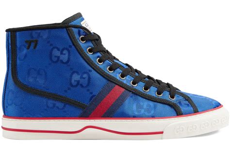 Gucci Off The Grid High Top Sneaker Blue 